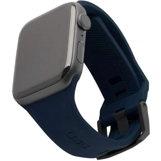 Uag Apple Watch 45Mm/44Mm/42Mm/Ultra Silicone Scout Strap - Blue